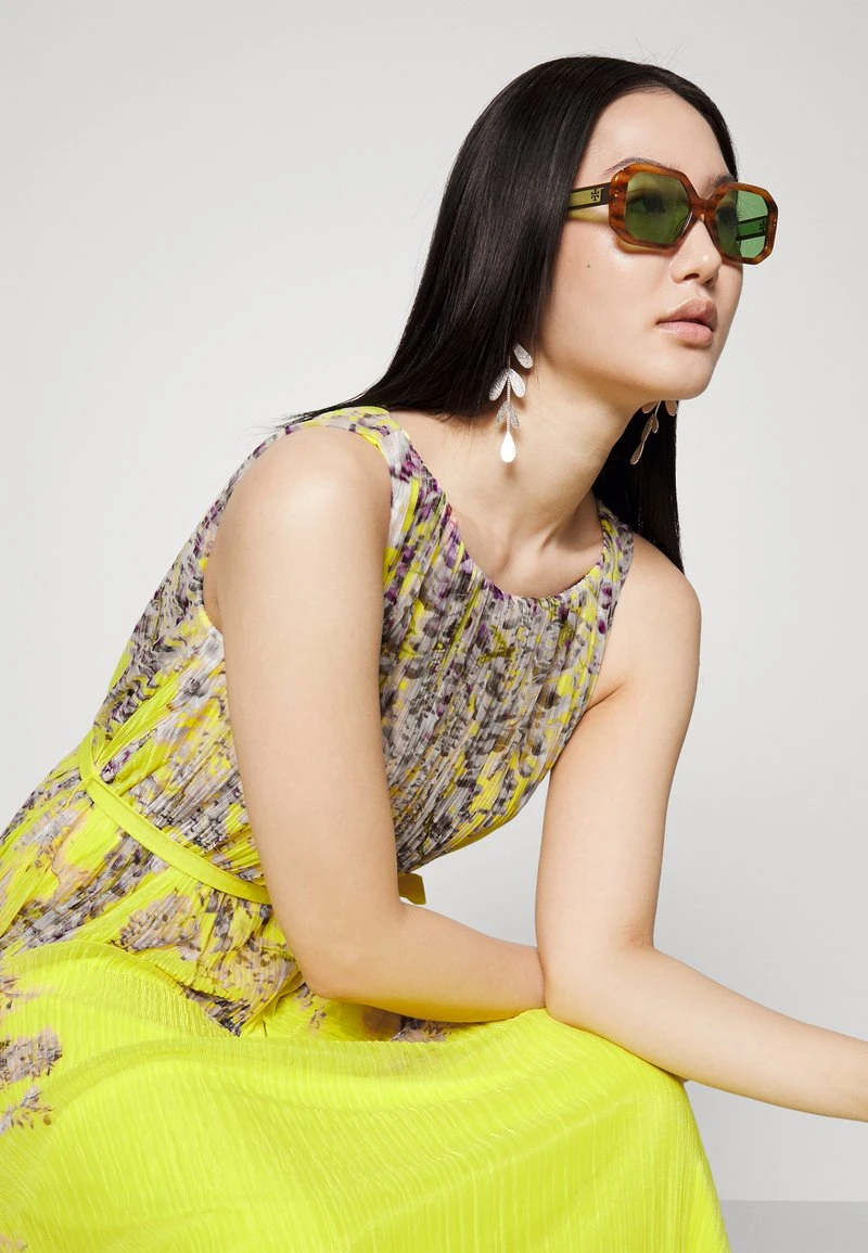 MARC CAIN Cocktailkleid/festliches Kleid - Lemon Green 5 MARC CAIN Cocktailkleid/festliches Kleid - Lemon Green – Bild 5