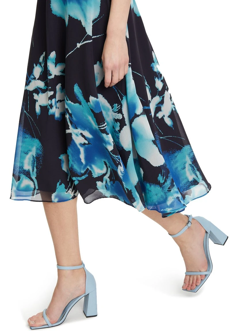 Vera Mont MIT BLUMENPRINT - Cocktailkleid/festliches Kleid - Dark Blue Mint 5 Vera Mont MIT BLUMENPRINT - Cocktailkleid/festliches Kleid - Dark Blue Mint – Bild 5