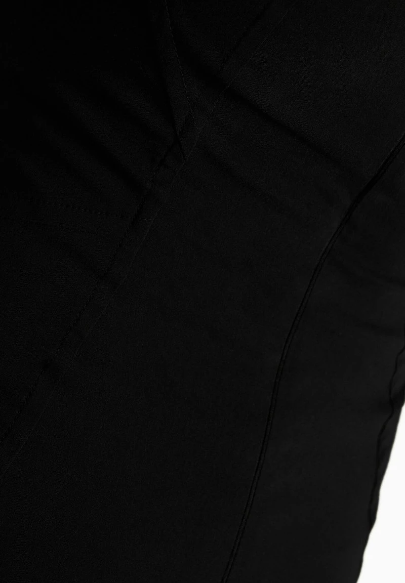 BERSHKA OFF-THE-SHOULDER WITH SEAMS - Cocktailkleid/festliches Kleid - Black 6 BERSHKA OFF-THE-SHOULDER WITH SEAMS - Cocktailkleid/festliches Kleid - Black – Bild 6