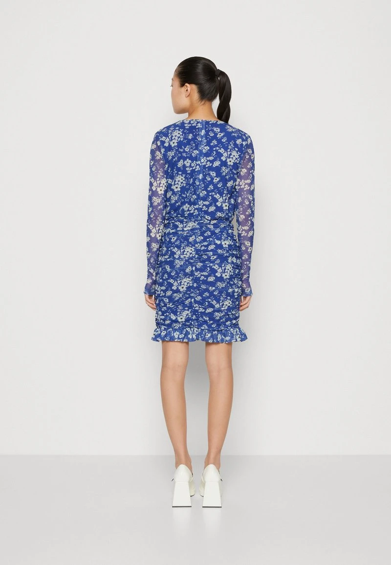 Nikkie FLOWER DRESS - Cocktailkleid/festliches Kleid - Royal Blue 3 Nikkie FLOWER DRESS - Cocktailkleid/festliches Kleid - Royal Blue – Bild 3
