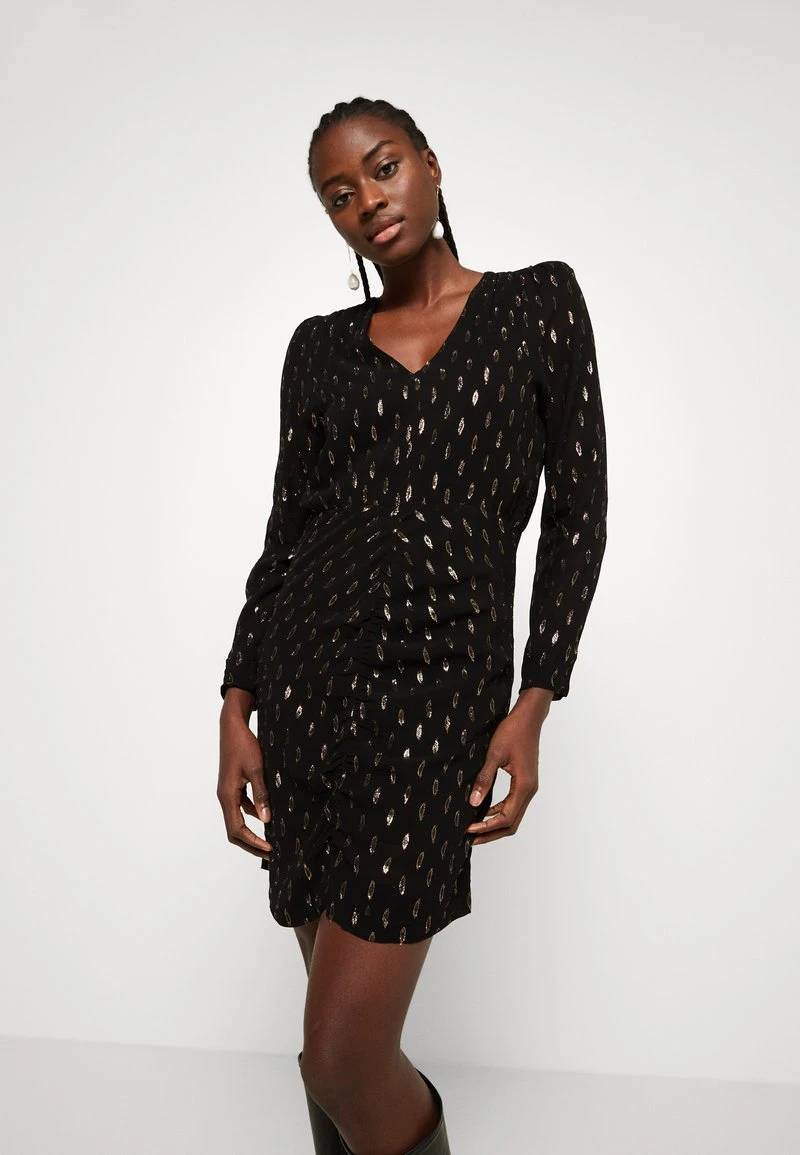 Second Female CHAVELLA SHORT DRESS - Cocktailkleid/festliches Kleid - Black 4 Second Female CHAVELLA SHORT DRESS - Cocktailkleid/festliches Kleid - Black – Bild 4