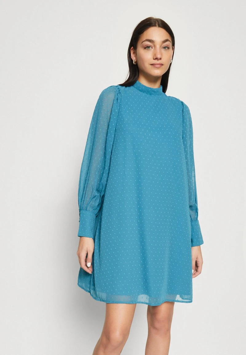 YASPANA FUNNELNECK DRESS - Cocktailkleid/festliches Kleid - Saxony Blue 4 YASPANA FUNNELNECK DRESS - Cocktailkleid/festliches Kleid - Saxony Blue – Bild 4