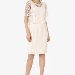 APART SET - Cocktailkleid/festliches Kleid - Creme