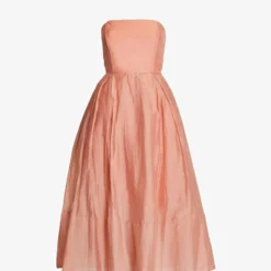 ELLA BANDEAU DEEP HEM MIDAXI - Cocktailkleid/festliches Kleid - Peach -Günstiges Fem Glanz Geschäft 8a71fb6ee35f4c8ca750369100fb121e 1