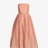 ELLA BANDEAU DEEP HEM MIDAXI - Cocktailkleid/festliches Kleid - Peach
