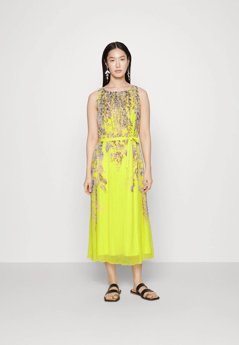 MARC CAIN Cocktailkleid/festliches Kleid - Lemon Green 1 MARC CAIN Cocktailkleid/festliches Kleid - Lemon Green