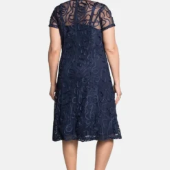 Sheego Cocktailkleid/festliches Kleid - Marine -Günstiges Fem Glanz Geschäft 8c85a51c8ff142bd8c0004e6ebfebada