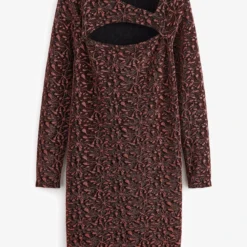 Next CUT-OUT JACQUARD GLITTER STANDARD - Cocktailkleid/festliches Kleid - Floral -Günstiges Fem Glanz Geschäft 8cc815454bcc4b7983b66b551a335f8a