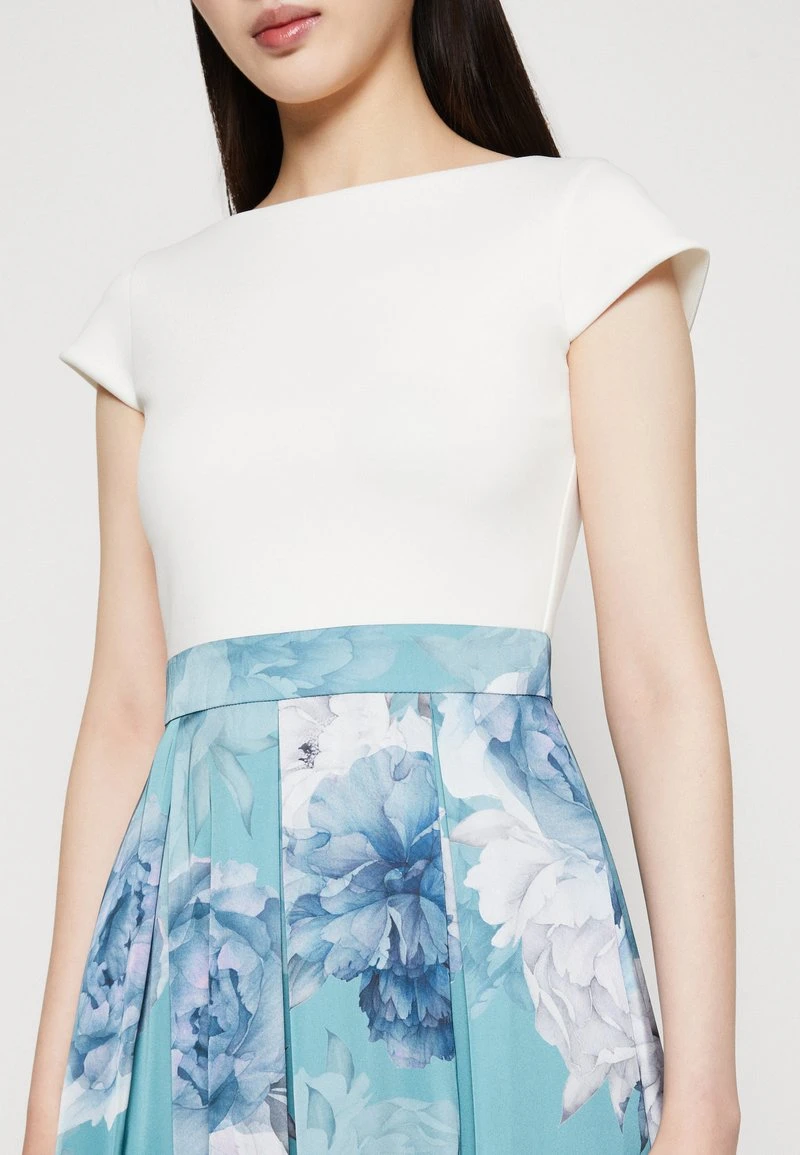 SWING DRESS - Cocktailkleid/festliches Kleid - Turqouise/multi 6 SWING DRESS - Cocktailkleid/festliches Kleid - Turqouise/multi – Bild 6