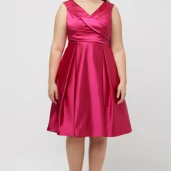 Ulla Popken Cocktailkleid/festliches Kleid - Orient Pink