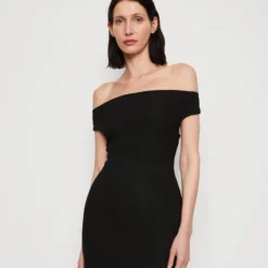 DAHLIA OFF SHOULDER DRESS - Cocktailkleid/festliches Kleid - Jet Black