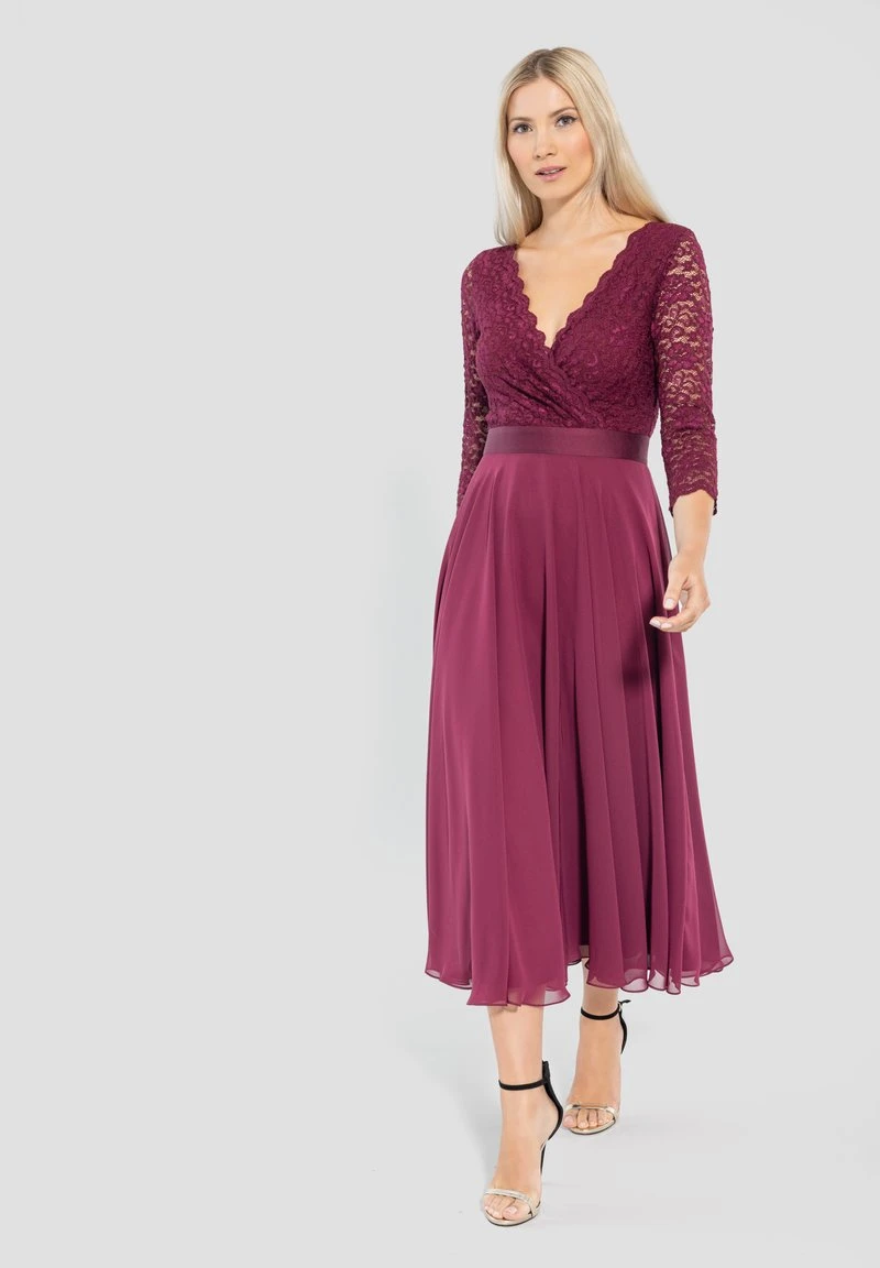 SWING Cocktailkleid/festliches Kleid - Brilliant Wine 2 SWING Cocktailkleid/festliches Kleid - Brilliant Wine – Bild 2