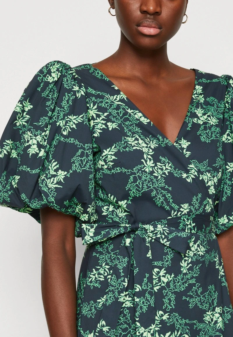 Gestuz OMAIA WRAP DRESS - Cocktailkleid/festliches Kleid - Green 6 Gestuz OMAIA WRAP DRESS - Cocktailkleid/festliches Kleid - Green – Bild 6