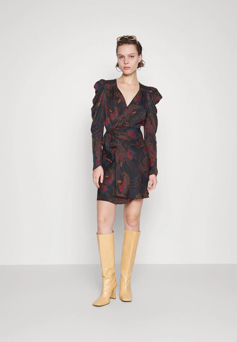 Farm Rio SEQUIN TOUCANS MINI DRESS - Cocktailkleid/festliches Kleid - Black 3 Farm Rio SEQUIN TOUCANS MINI DRESS - Cocktailkleid/festliches Kleid - Black – Bild 3