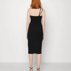 Wal G LEXI LEE ONE SHOULDER MIDI - Cocktailkleid/festliches Kleid - Black -Günstiges Fem Glanz Geschäft 8fe04e5d551e4fc6b797b4eb5b6df072