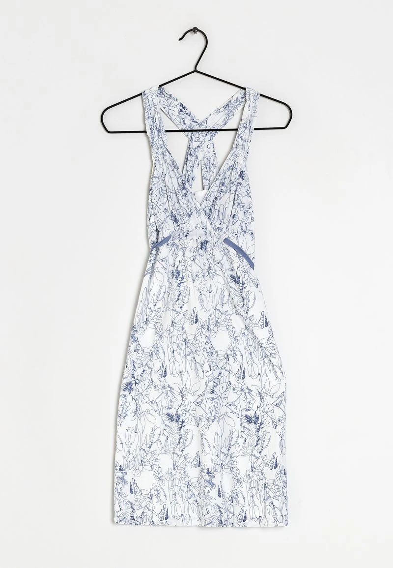 MEXX Cocktailkleid/festliches Kleid - Blue White 3 MEXX Cocktailkleid/festliches Kleid - Blue White – Bild 3