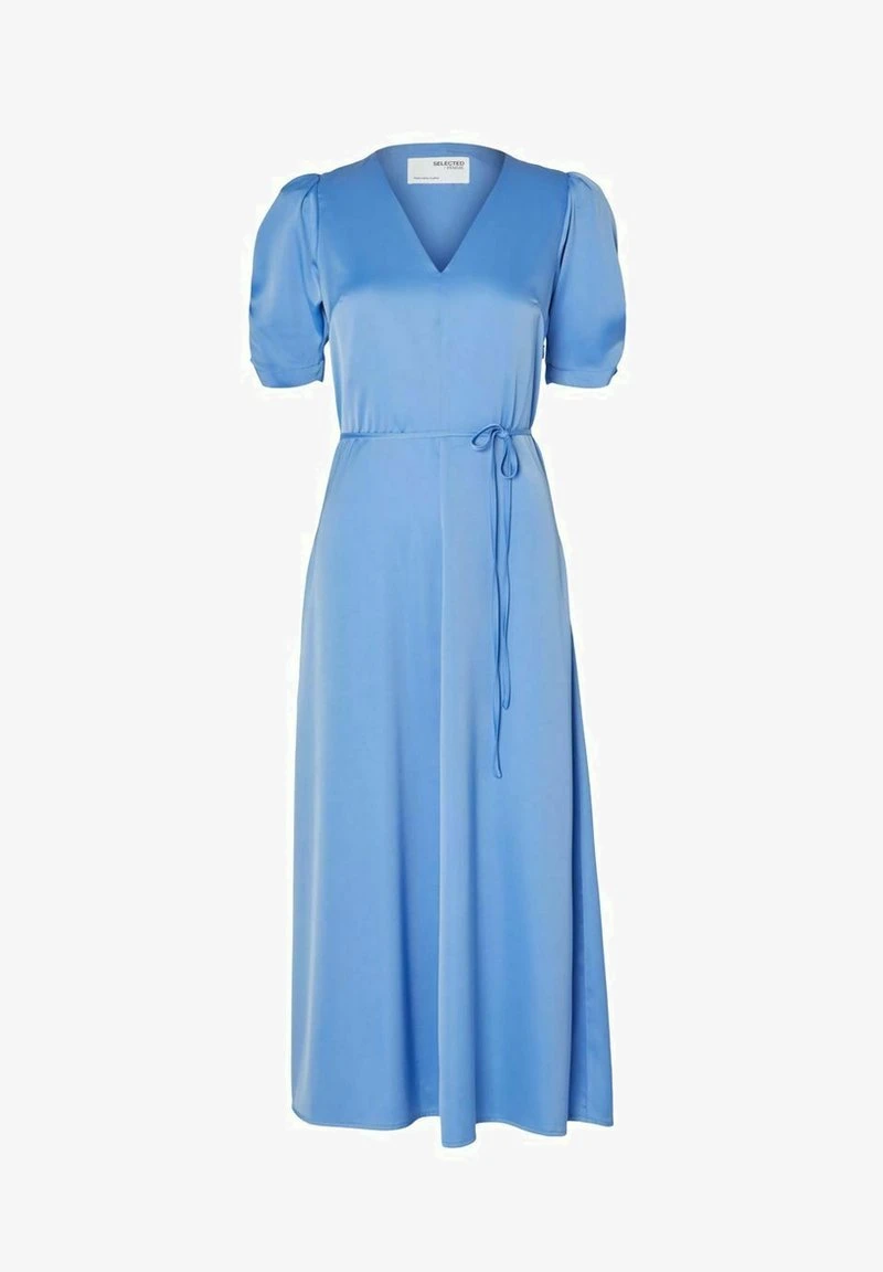 Selected Femme MIDI - Cocktailkleid/festliches Kleid - Ultramarine 6 Selected Femme MIDI - Cocktailkleid/festliches Kleid - Ultramarine – Bild 6