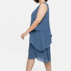 Sheego Cocktailkleid/festliches Kleid - Rauchblau 9 Sheego Cocktailkleid/festliches Kleid - Rauchblau -Günstiges Fem Glanz Geschäft 914775fbacd142b38fd2cb8a13f7ee5f