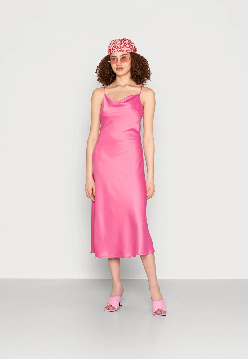 YASDOTTEA STRAP MIDI DRESS SHOW - Cocktailkleid/festliches Kleid - Ibis Rose 2 YASDOTTEA STRAP MIDI DRESS SHOW - Cocktailkleid/festliches Kleid - Ibis Rose – Bild 2