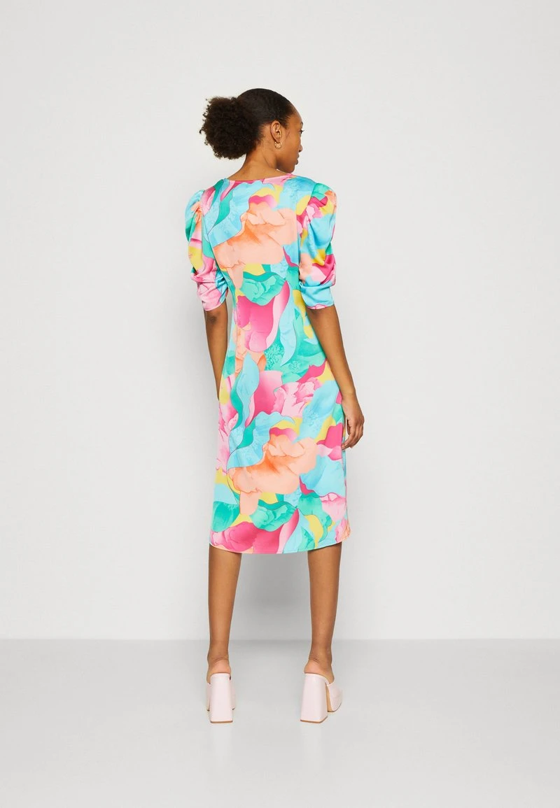 Vila VIJOHANNA MIDI DRESS - Cocktailkleid/festliches Kleid - Pink Yarrow 3 Vila VIJOHANNA MIDI DRESS - Cocktailkleid/festliches Kleid - Pink Yarrow – Bild 3