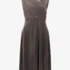 Vera Mont OHNE ARM - Cocktailkleid/festliches Kleid - Dusty Brown