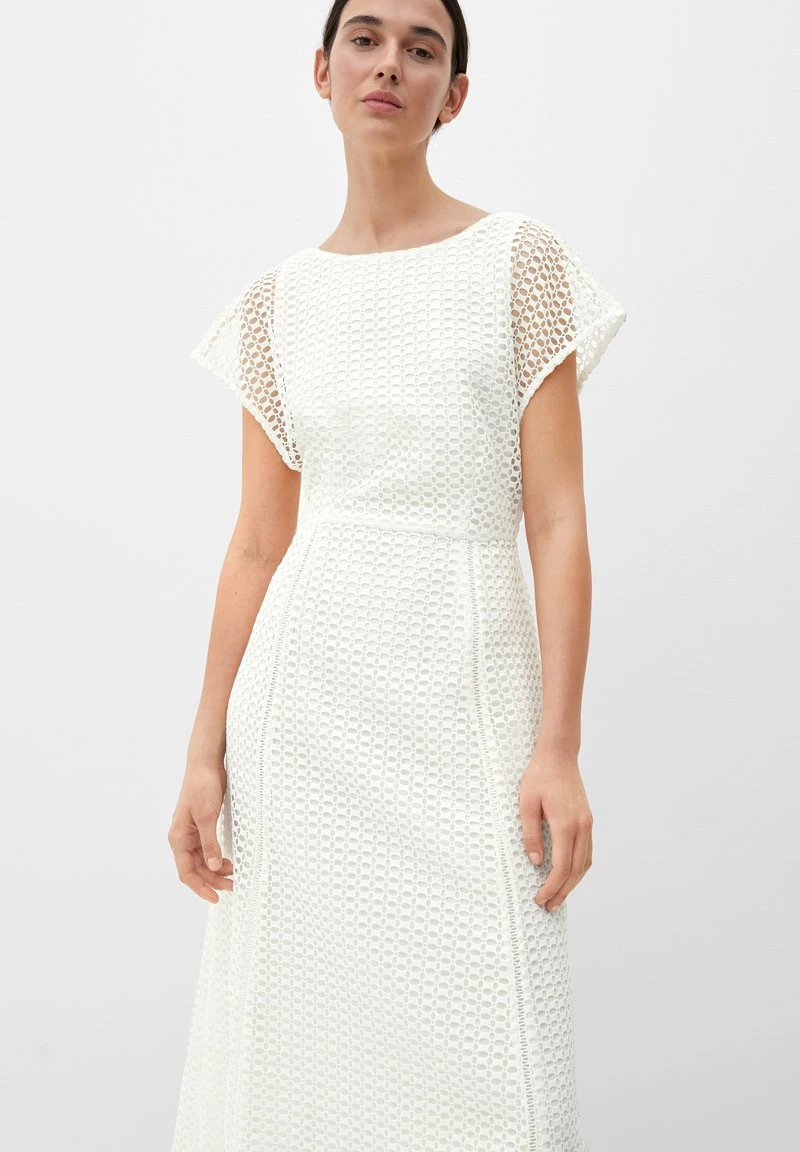 S.Oliver BLACK LABEL EN DENTELLE CROCHETÉE - Cocktailkleid/festliches Kleid - Ecru 3 S.Oliver BLACK LABEL EN DENTELLE CROCHETÉE - Cocktailkleid/festliches Kleid - Ecru – Bild 3
