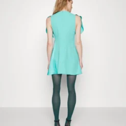 Victoria Beckham CAP SLEEVE MINI DRESS - Cocktailkleid/festliches Kleid - Turquoise 10 Victoria Beckham CAP SLEEVE MINI DRESS - Cocktailkleid/festliches Kleid - Turquoise -Günstiges Fem Glanz Geschäft 93b3a54434d04e6093342acea9b360d6