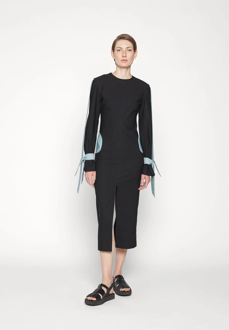 BELLE MINDY DRESS - Cocktailkleid/festliches Kleid - Black/almond 3 BELLE MINDY DRESS - Cocktailkleid/festliches Kleid - Black/almond – Bild 3