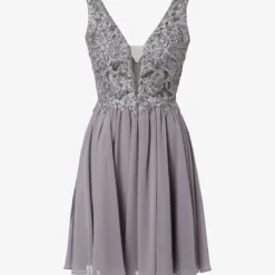 Cocktailkleid/festliches Kleid - Ecru -Günstiges Fem Glanz Geschäft 954b8cfbbd2e45f4ad45919c7c6aea40