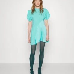 Victoria Beckham CAP SLEEVE MINI DRESS - Cocktailkleid/festliches Kleid - Turquoise 11 Victoria Beckham CAP SLEEVE MINI DRESS - Cocktailkleid/festliches Kleid - Turquoise -Günstiges Fem Glanz Geschäft 955d9203c22a4d738ed9518b61b3be92
