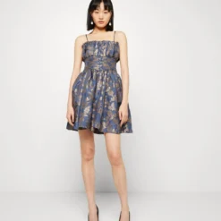 STRAP DRESS - Cocktailkleid/festliches Kleid - French Blue