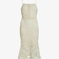 Vila ABEND GEHÄKELTES - Cocktailkleid/festliches Kleid - Birch -Günstiges Fem Glanz Geschäft 969f880ab8fe485ab086d9fa1c6dd7ac