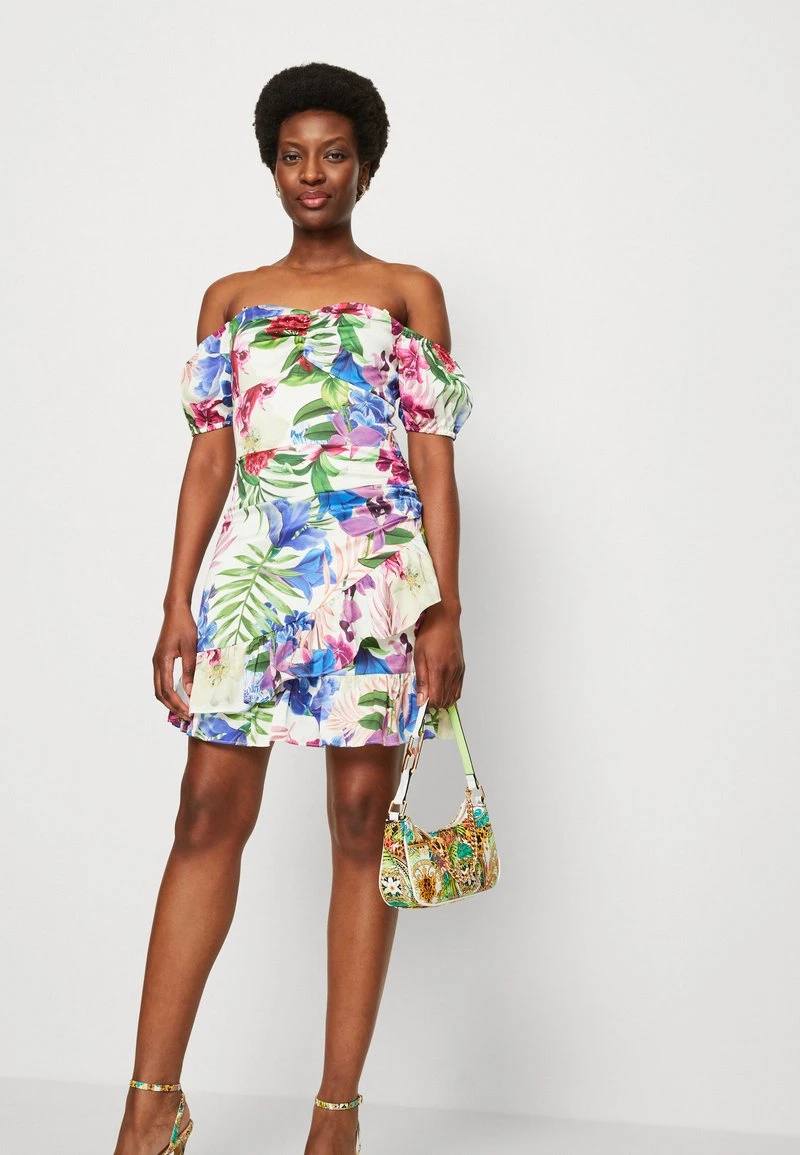 Guess ALVA MINI DRESS - Cocktailkleid/festliches Kleid - Tropicalia 4 Guess ALVA MINI DRESS - Cocktailkleid/festliches Kleid - Tropicalia – Bild 4