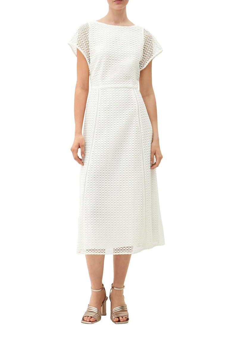 S.Oliver BLACK LABEL EN DENTELLE CROCHETÉE - Cocktailkleid/festliches Kleid - Ecru 5 S.Oliver BLACK LABEL EN DENTELLE CROCHETÉE - Cocktailkleid/festliches Kleid - Ecru – Bild 5