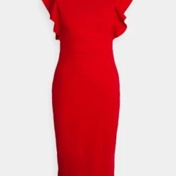 DIANA - Cocktailkleid/festliches Kleid - Red -Günstiges Fem Glanz Geschäft 984bb2ba447b4ee0aa0eda2c0023e0ca