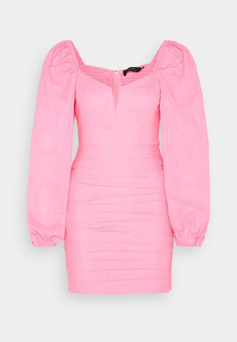 In The Style GEORGIA LOUISE BALLOON SLEEVE SWEETHEART NECK MINI - Cocktailkleid/festliches Kleid - Pink 5 In The Style GEORGIA LOUISE BALLOON SLEEVE SWEETHEART NECK MINI - Cocktailkleid/festliches Kleid - Pink – Bild 5