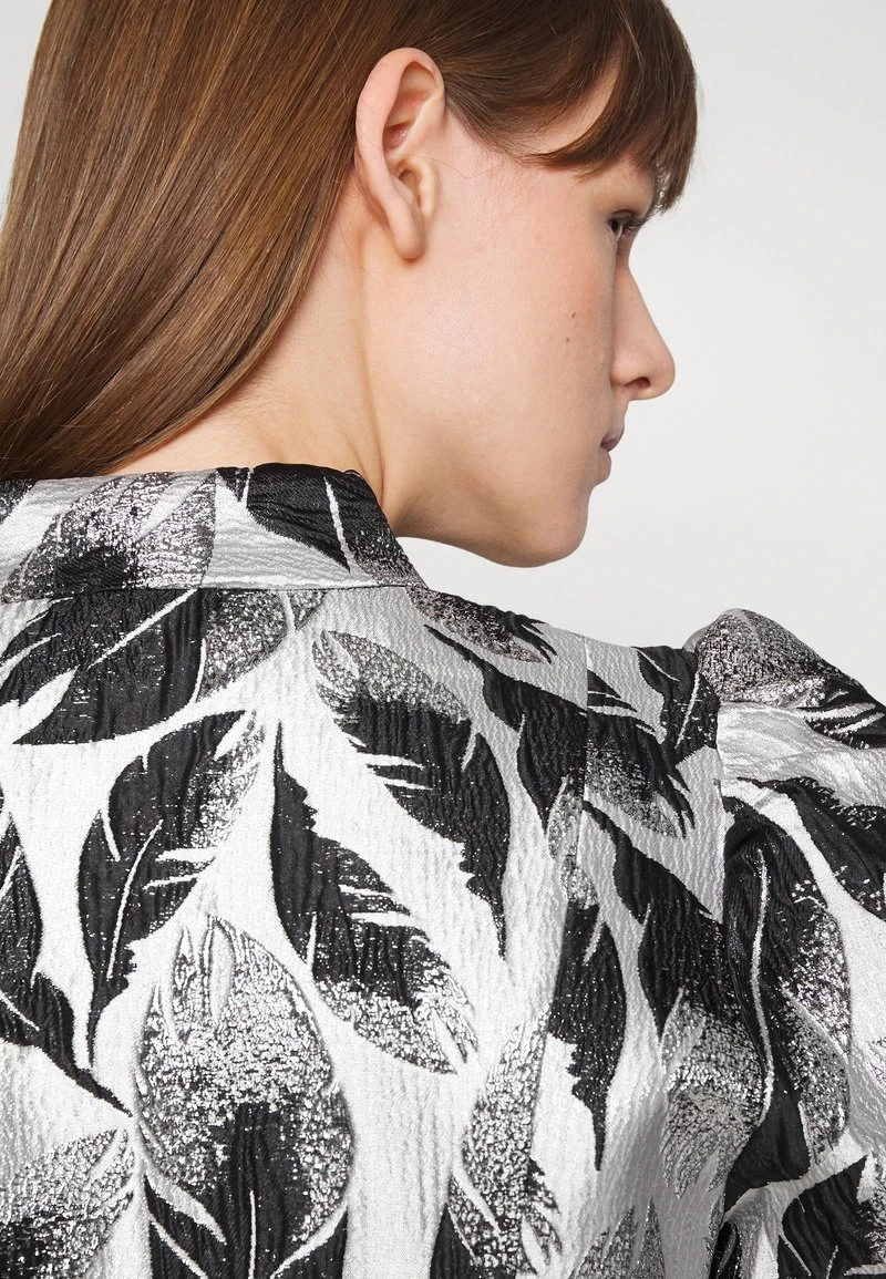 Bruuns Bazaar LEAF BROOKLYN DRESS - Cocktailkleid/festliches Kleid - Black/silver 5 Bruuns Bazaar LEAF BROOKLYN DRESS - Cocktailkleid/festliches Kleid - Black/silver – Bild 5