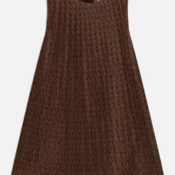 MICHAEL KORS KIDS PLEATED DRESS - Cocktailkleid/festliches Kleid - Light Brown -Günstiges Fem Glanz Geschäft 996f5c99f7b8442cbe782216628cb4d3