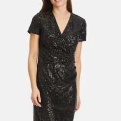 Vera Mont Cocktailkleid/festliches Kleid - Schwarz Schwarz