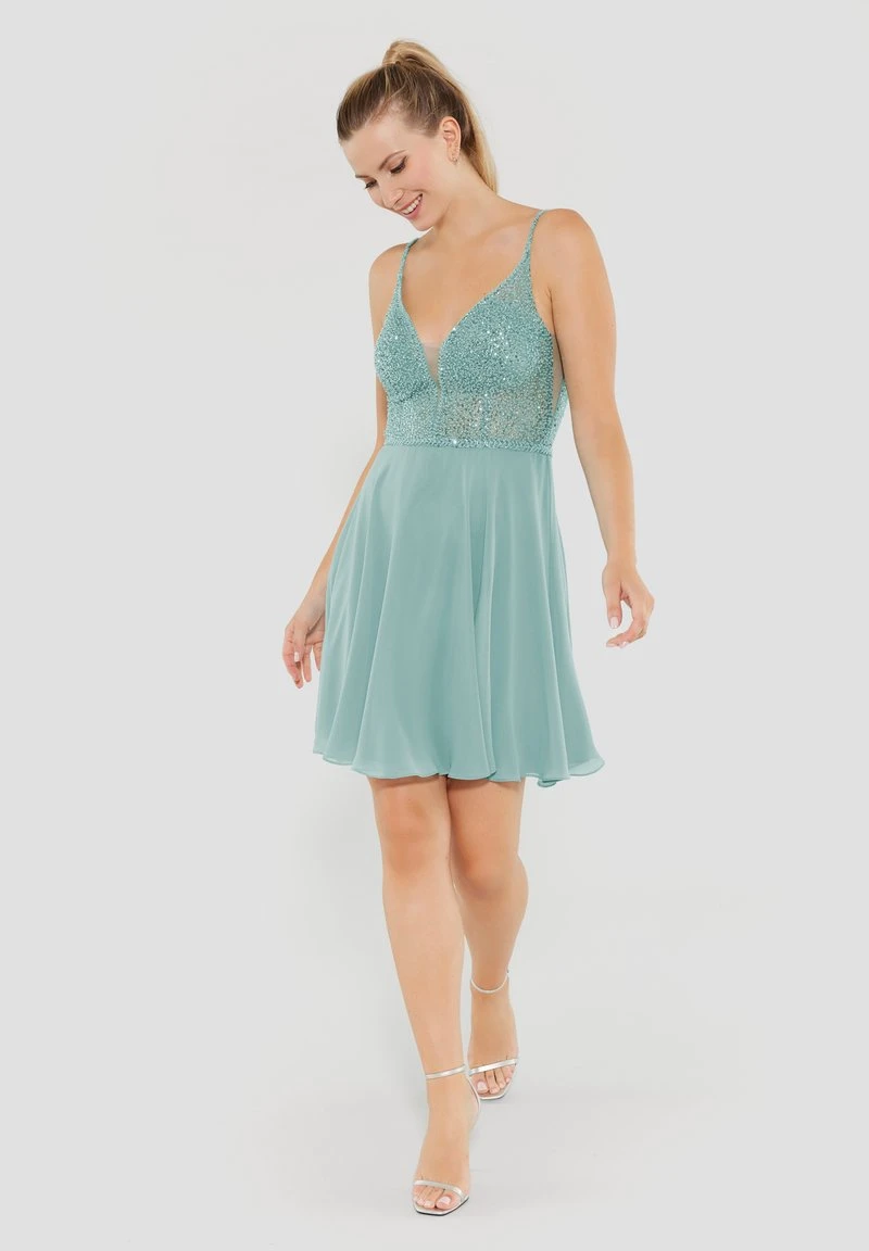 SWING Cocktailkleid/festliches Kleid - Turqouise Blue 1 SWING Cocktailkleid/festliches Kleid - Turqouise Blue