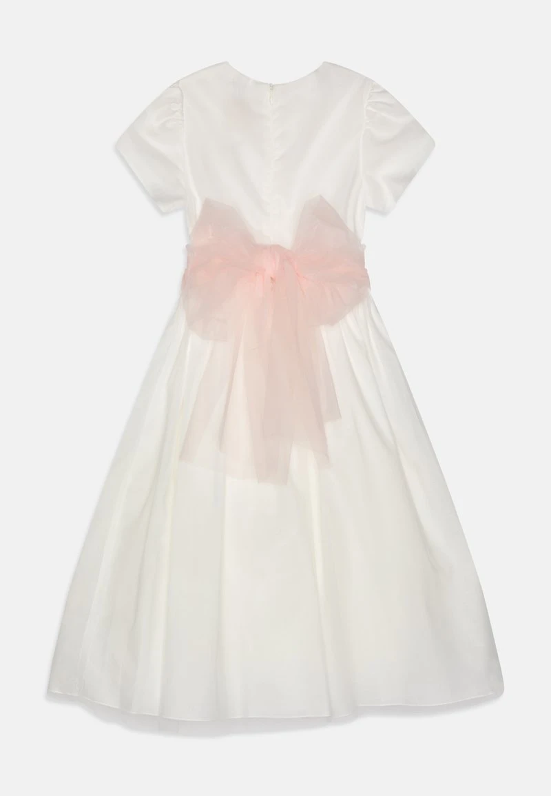 Il Gufo DRESS VOLUMINOUS SKIRT ATELIER - Cocktailkleid/festliches Kleid - Milk/pink 2 Il Gufo DRESS VOLUMINOUS SKIRT ATELIER - Cocktailkleid/festliches Kleid - Milk/pink – Bild 2