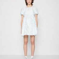 Pieces PCCARLA DRESS - Cocktailkleid/festliches Kleid - Baby Blue