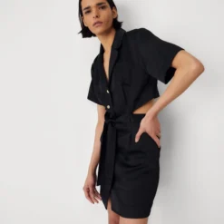 Sandro Cocktailkleid/festliches Kleid - Noir