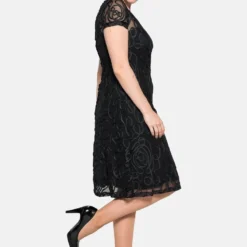 Sheego Cocktailkleid/festliches Kleid - Schwarz -Günstiges Fem Glanz Geschäft 9e7cf6d279f74a83942ed84f46e62f31