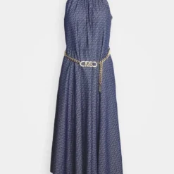 MICHAEL Michael Kors CHAIN BELT HALTER - Cocktailkleid/festliches Kleid - Indigo Rinse 11 MICHAEL Michael Kors CHAIN BELT HALTER - Cocktailkleid/festliches Kleid - Indigo Rinse -Günstiges Fem Glanz Geschäft 9ea54506ed3d40babc485795d58fc9d4