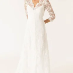 MIT ÄRMELN - Cocktailkleid/festliches Kleid - Snow White 11 MIT ÄRMELN - Cocktailkleid/festliches Kleid - Snow White -Günstiges Fem Glanz Geschäft a04330b4360e47338b69412a924de8e6 1