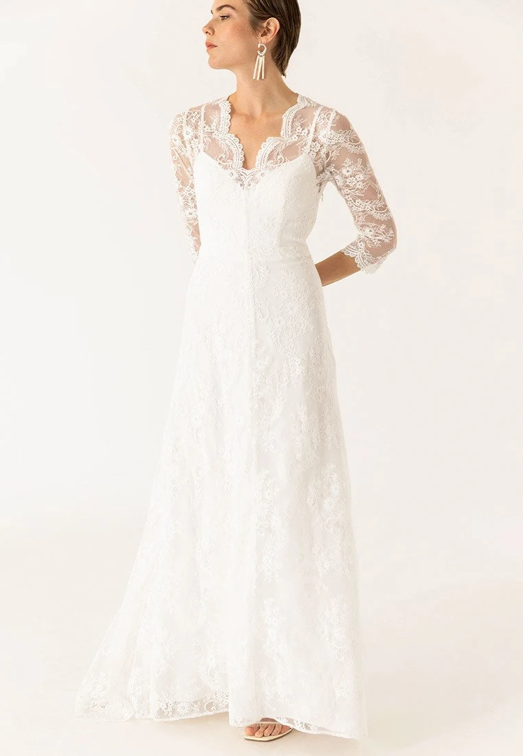 MIT ÄRMELN - Cocktailkleid/festliches Kleid - Snow White 1 MIT ÄRMELN - Cocktailkleid/festliches Kleid - Snow White