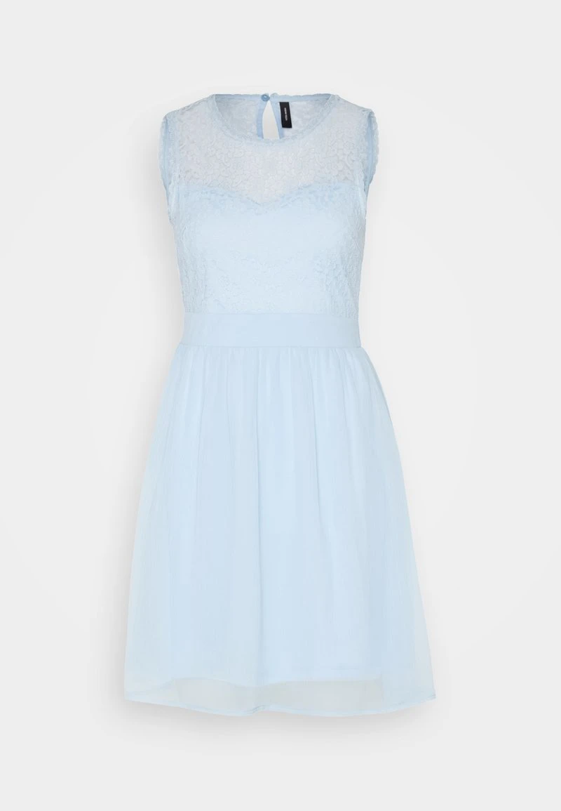 Vero Moda VMMIA SHORT DRESS - Cocktailkleid/festliches Kleid - Blue Bell 5 Vero Moda VMMIA SHORT DRESS - Cocktailkleid/festliches Kleid - Blue Bell – Bild 5
