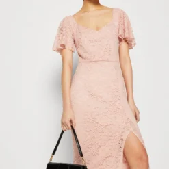Wal G MIDI DRESS - Cocktailkleid/festliches Kleid - Light Pink -Günstiges Fem Glanz Geschäft a1a88bc57251401ea3cf7fae0880e6ea