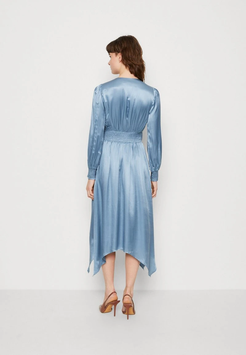 AllSaints ESTELLE DRESS - Cocktailkleid/festliches Kleid - Blue Slate 3 AllSaints ESTELLE DRESS - Cocktailkleid/festliches Kleid - Blue Slate – Bild 3